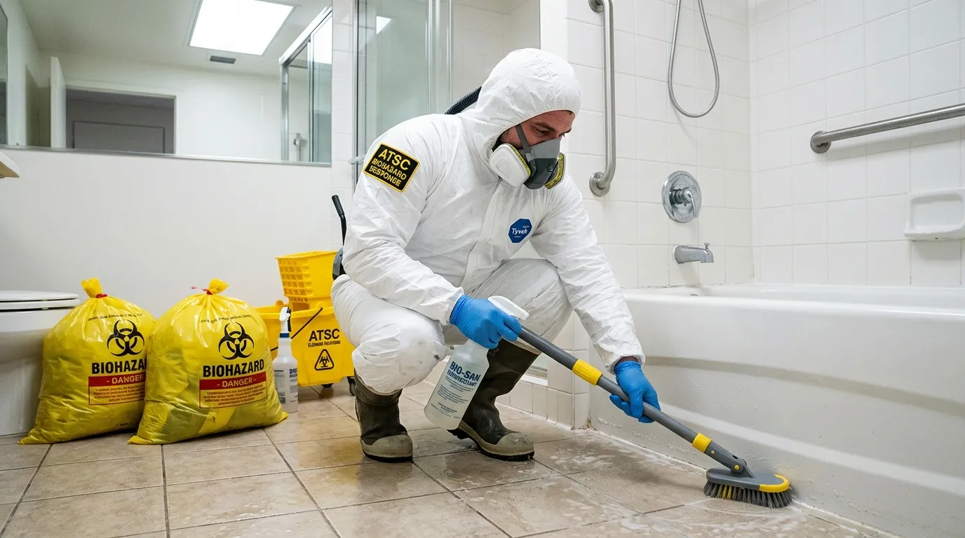 Decontamination equipment deployed for Blood Cleanup in Kennesaw